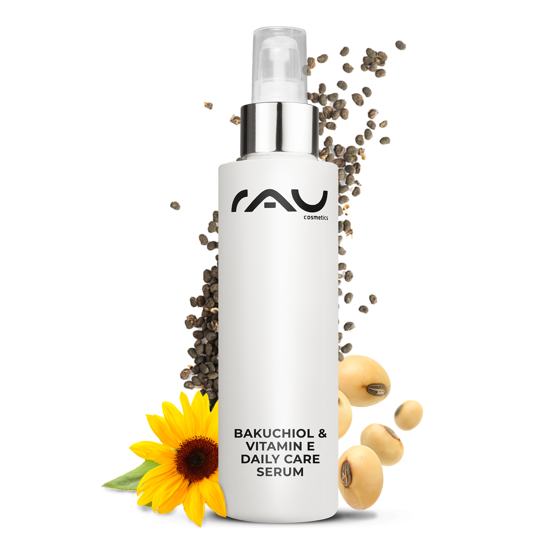 Bakuchiol & Vitamine E Sérum de soin quotidien 100 ml Anti-âge Flasche, Kosmetik, Parfüm, Lotion