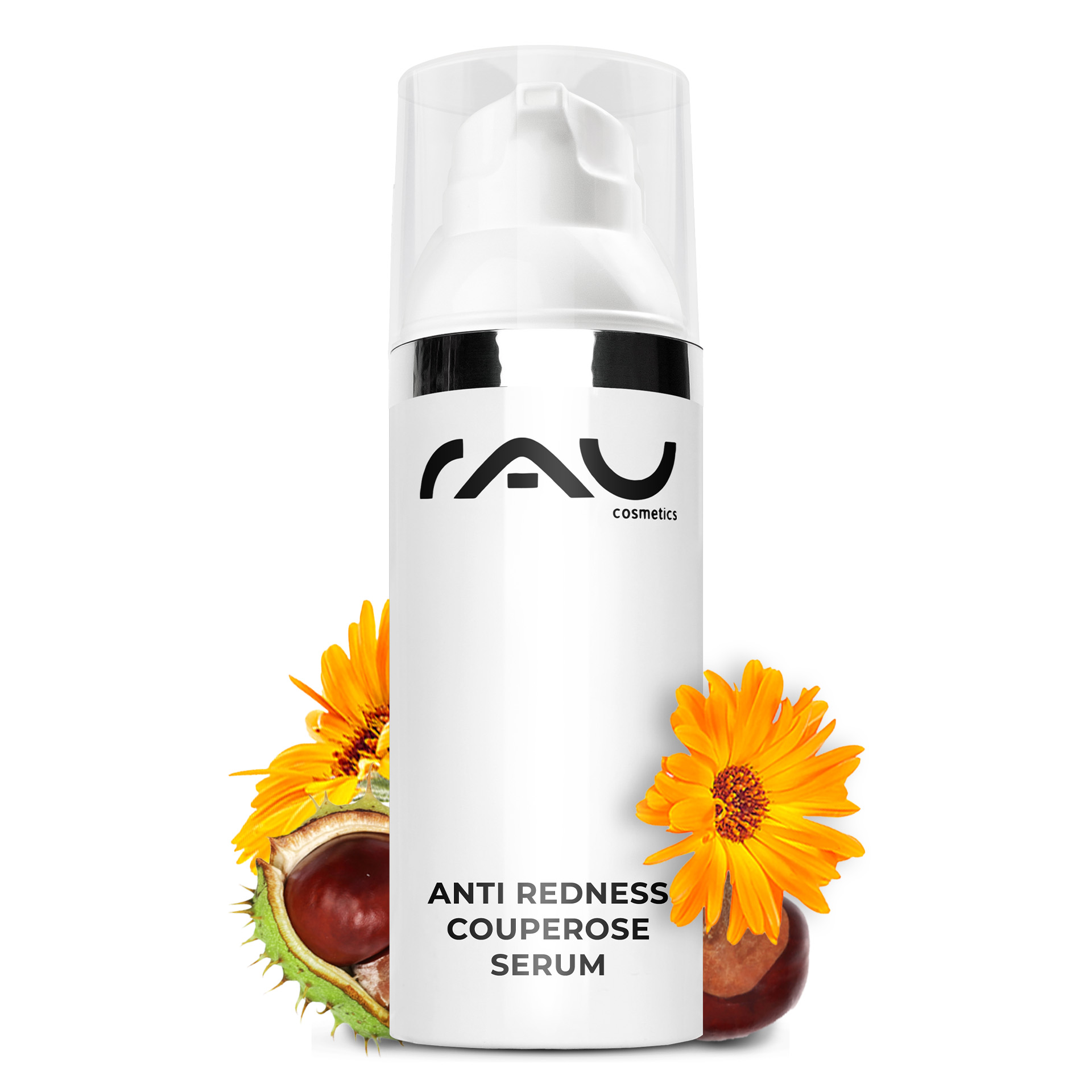 Sérum anti-rougeur Couperose 50 ml pour la rosacée Flasche, Shaker