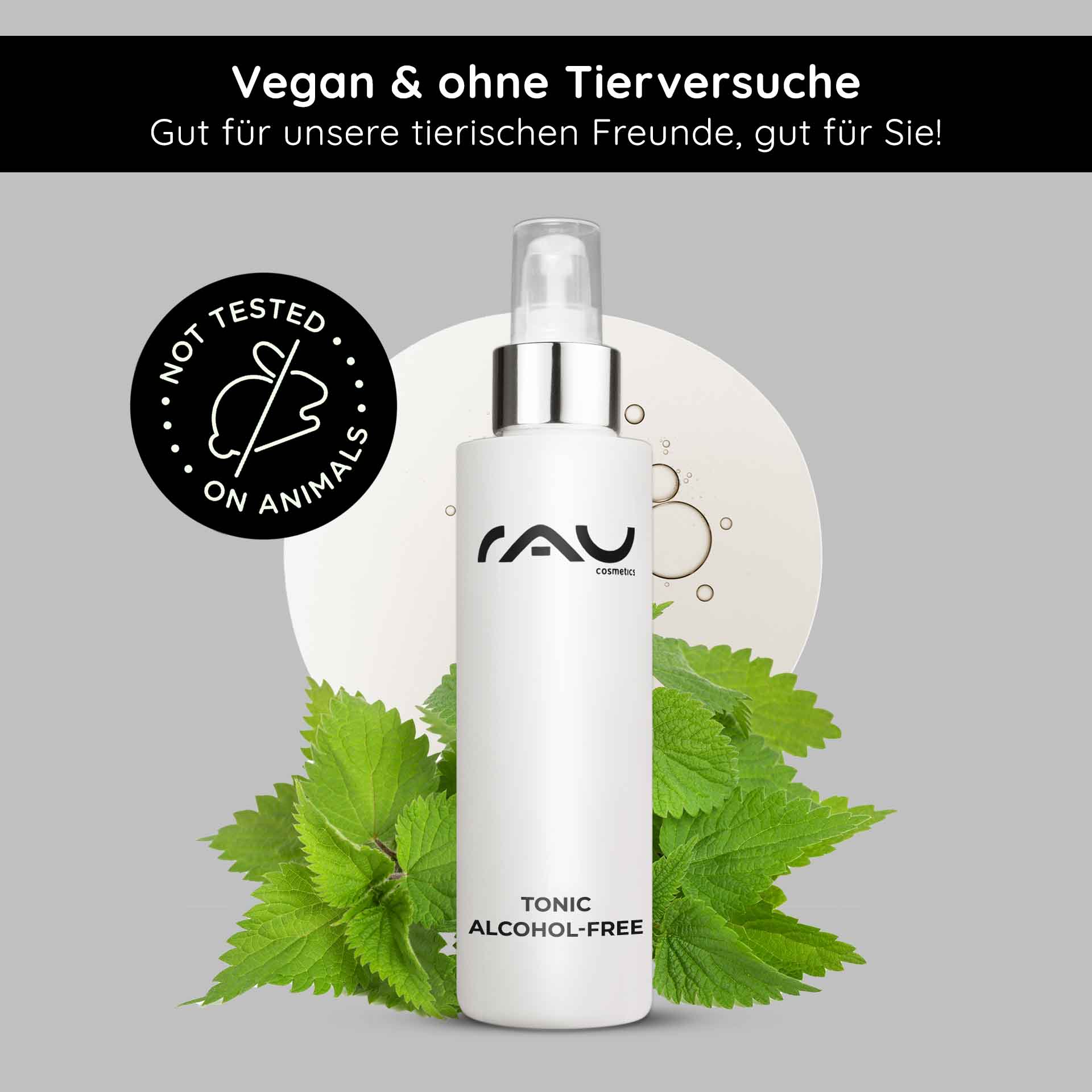 Tonique sans alcool 200 ml à l'extrait d'ortie
