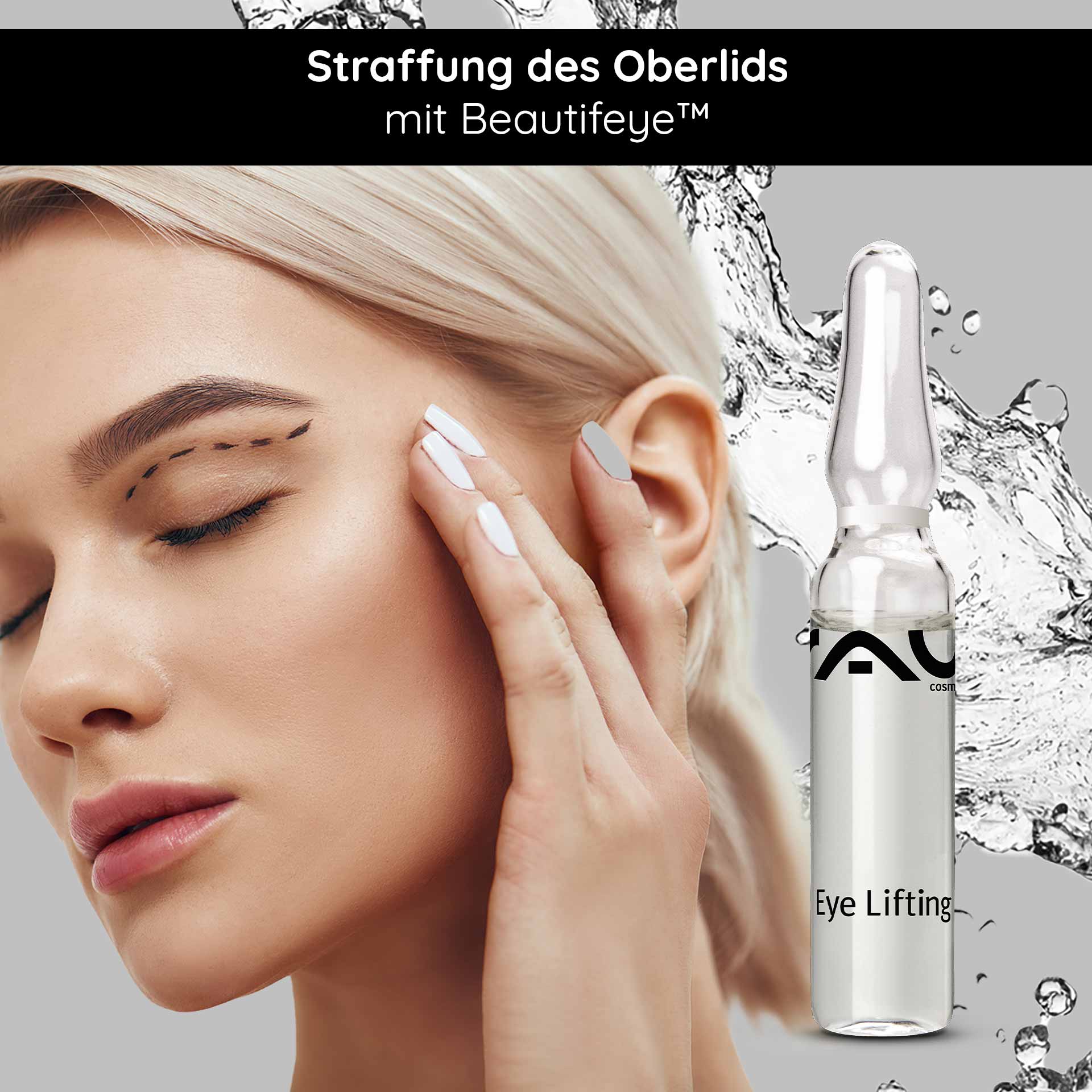 Ampoules Eye Lifting 10x2 ml avec Eyeseryl &amp; Panthenol