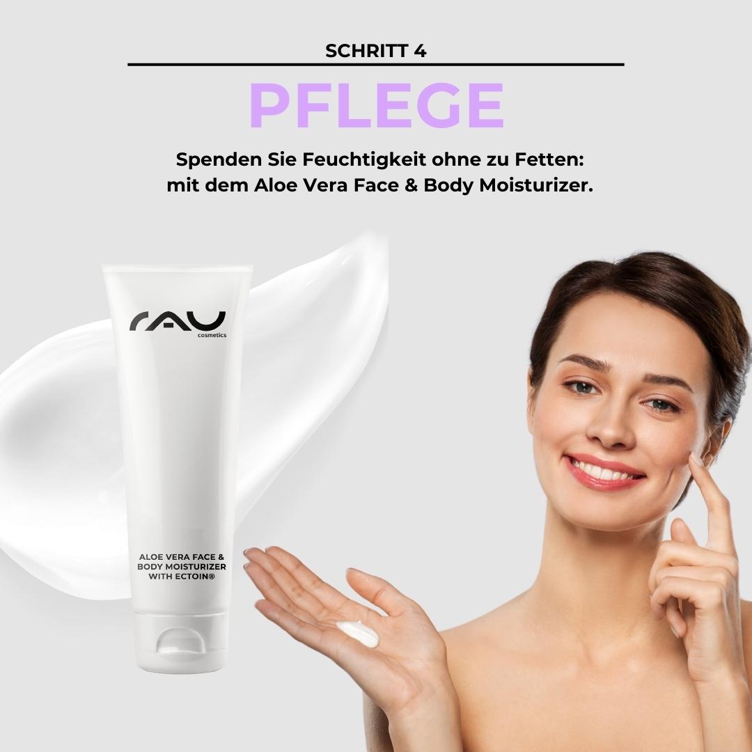 Routine de soin professionnelle pour peau mixte