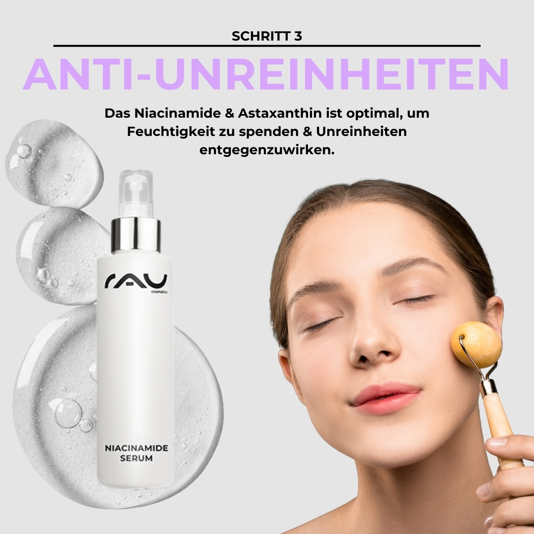 Routine de soin professionnelle pour peau impure et grasse
