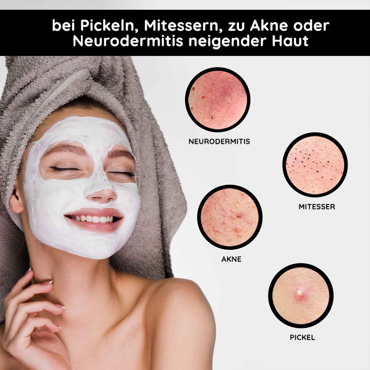 Mineral Mask 200 ml Masque matifiant pour le visage
