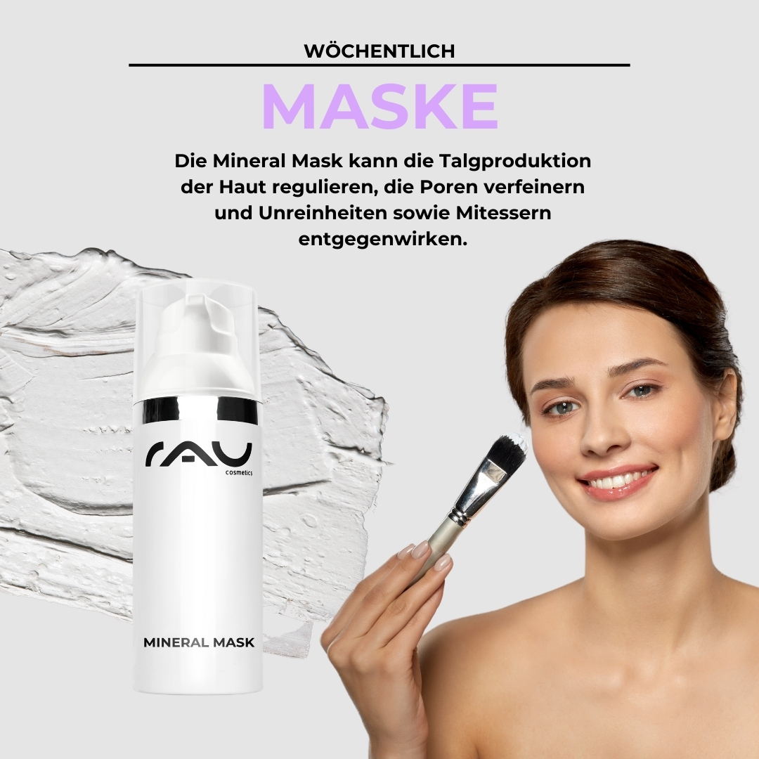 Routine de soin professionnelle pour peau mixte