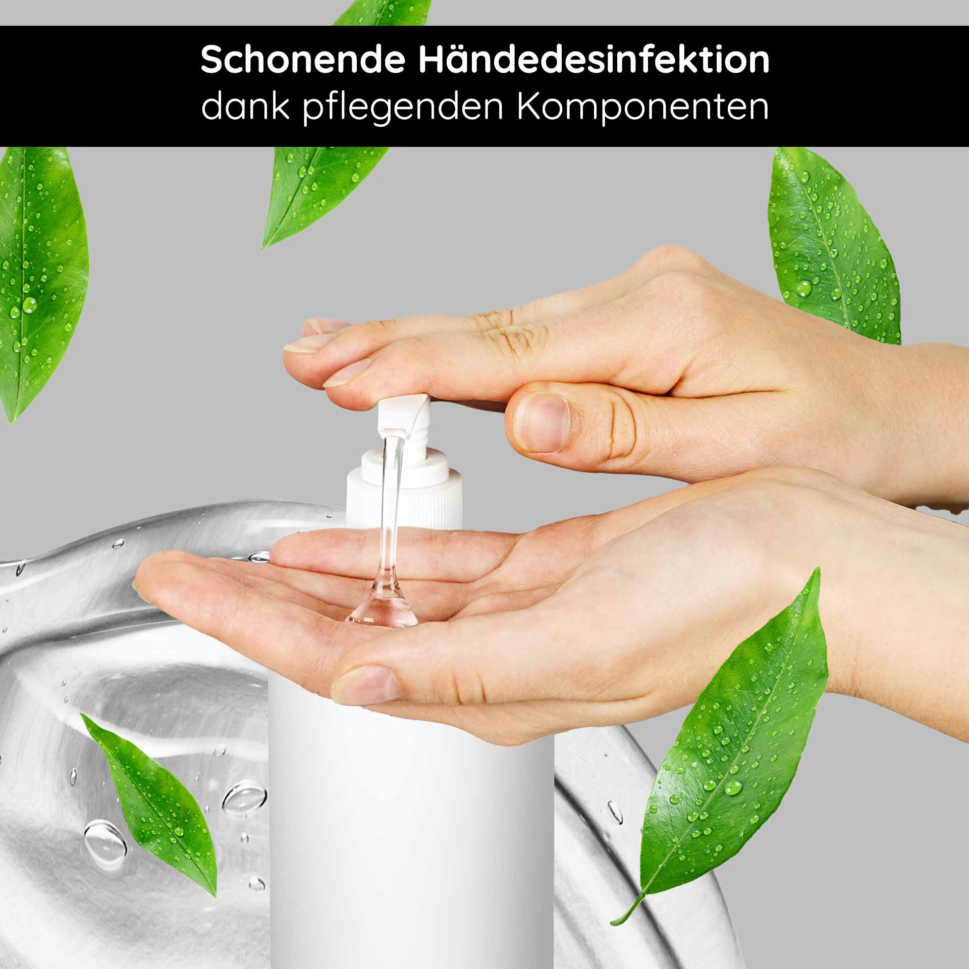 Hand Care Cleansing Gel 500 ml Désinfection &amp; soins