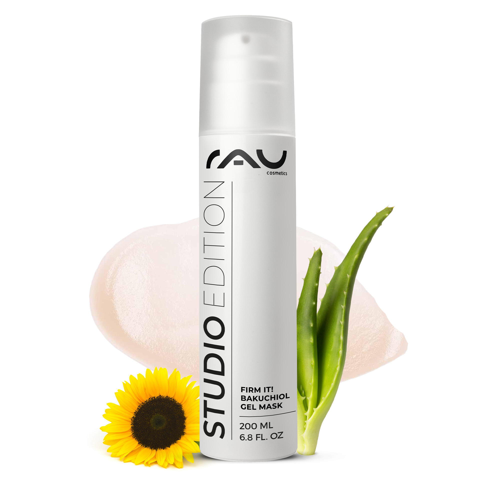Firm it ! Bakuchiol Gel Mask 200 ml Anti-âge & Hydratation Kräuterig, Kräuter, Pflanze, Blume