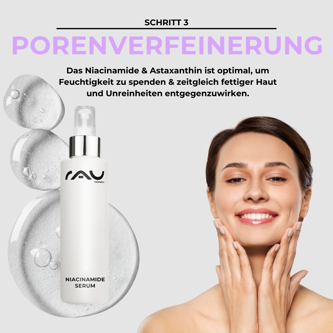 Routine de soin professionnelle pour peau mixte
